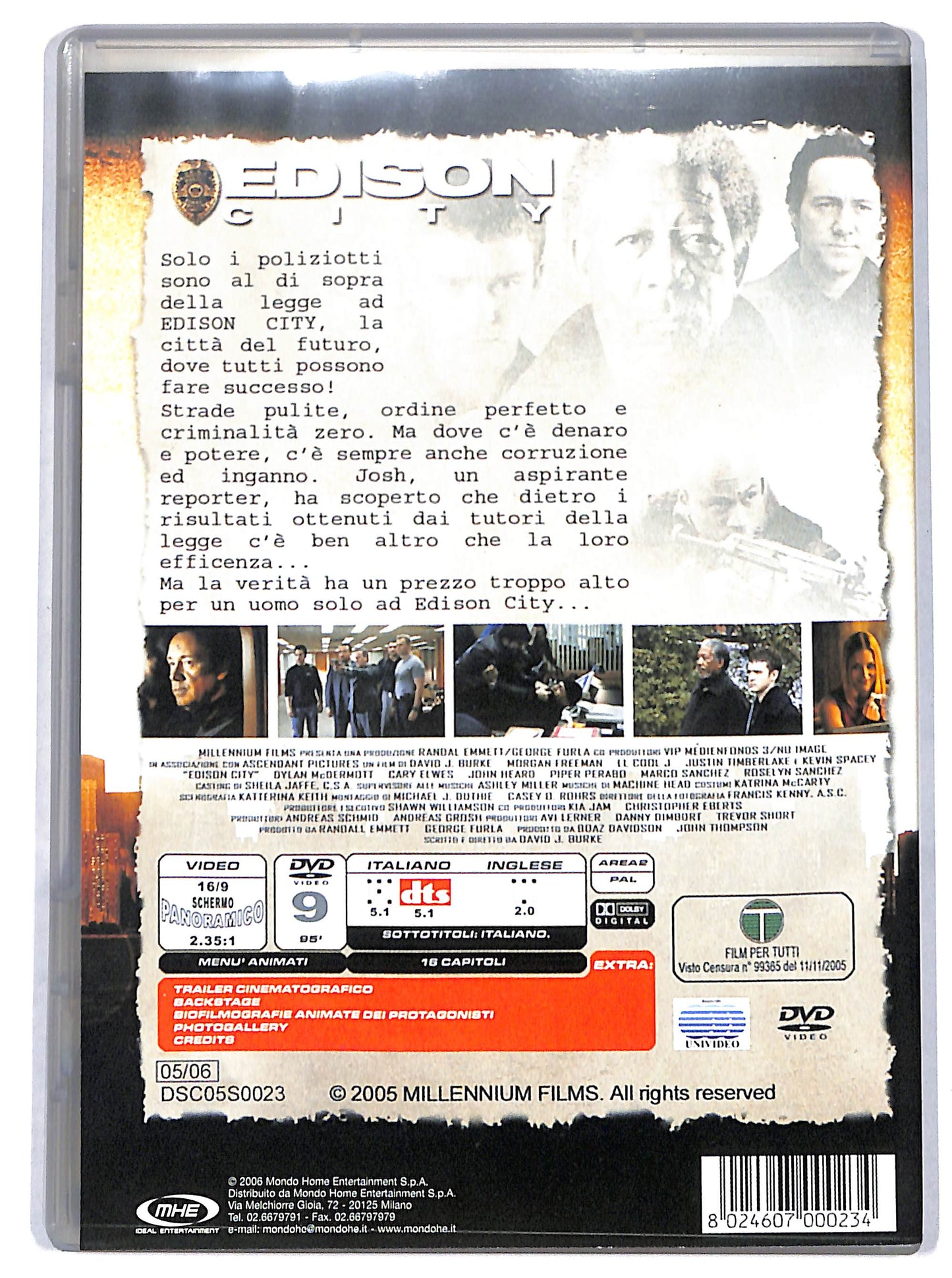 EBOND edison city DVD D700415