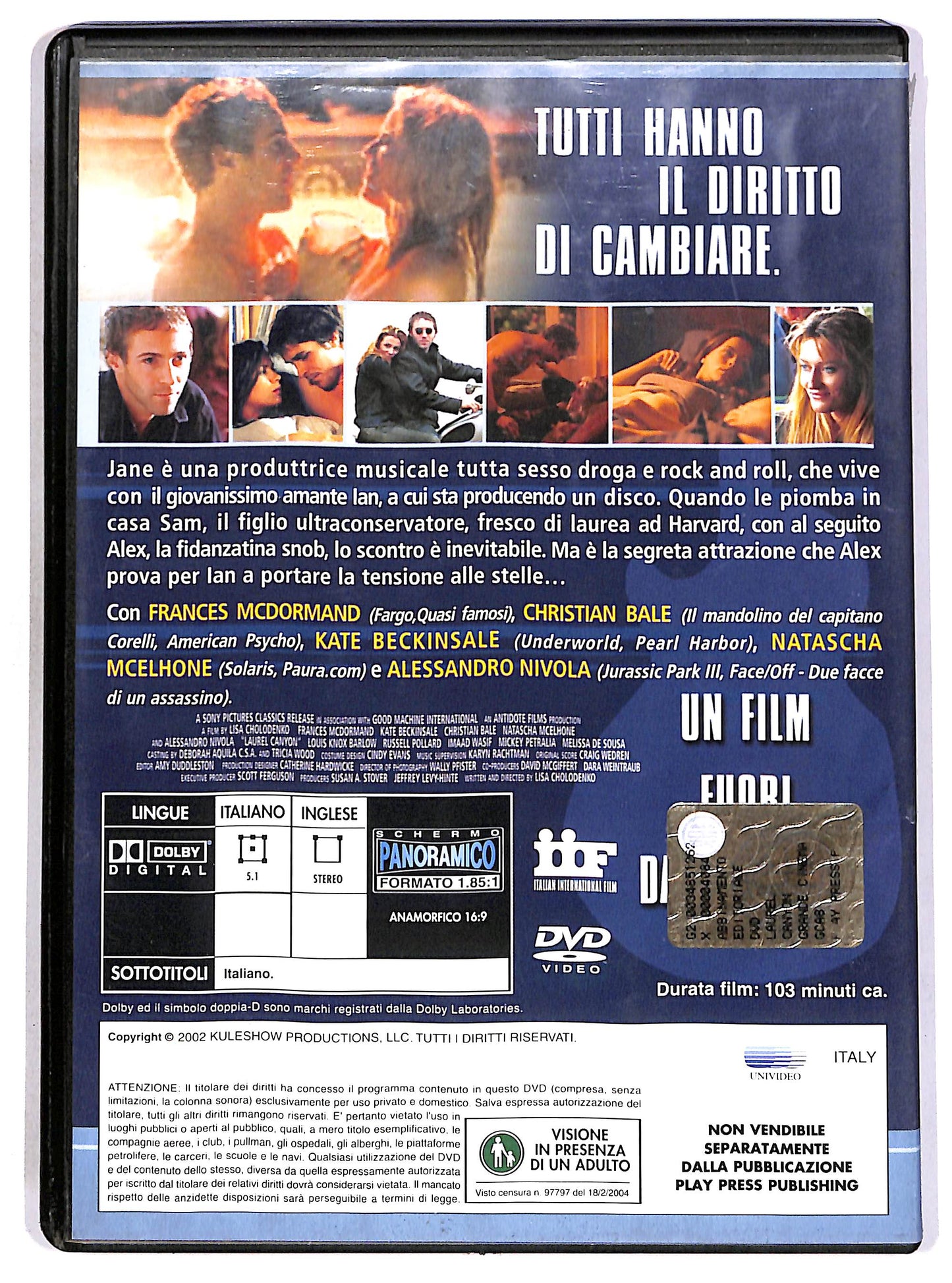 EBOND Laurel Canyon EDITORIALE DVD D700504
