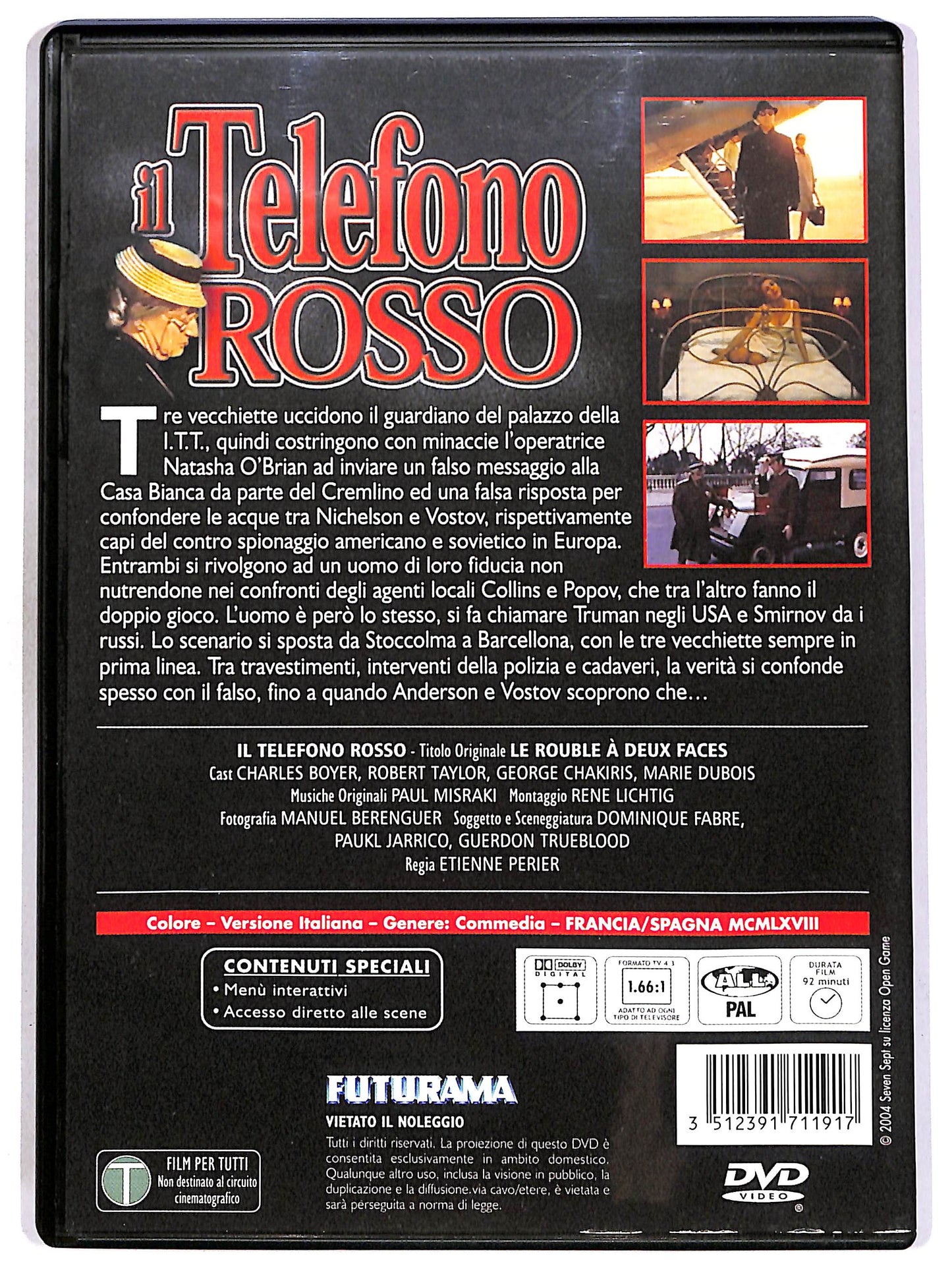 EBOND Il telefono rosso DVD D700520
