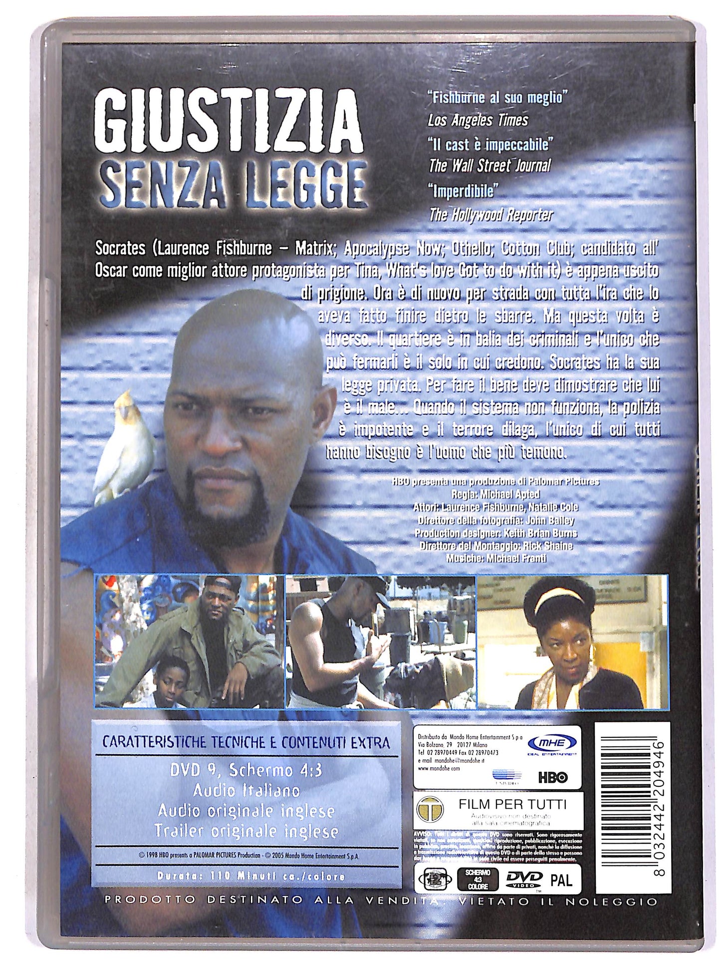 EBOND Giustizia senza legge DVD D700553