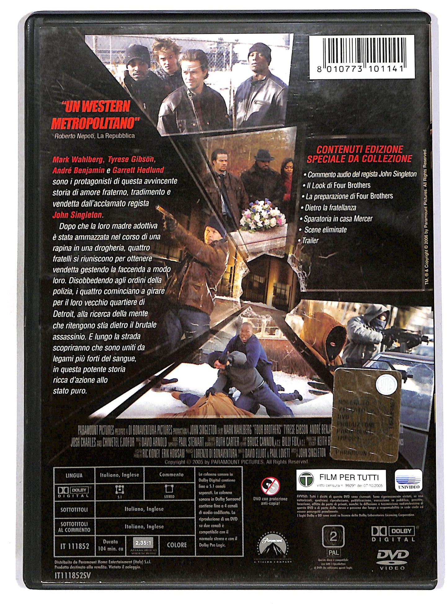 EBOND Four Brothers - Quattro fratelli DVD D700644
