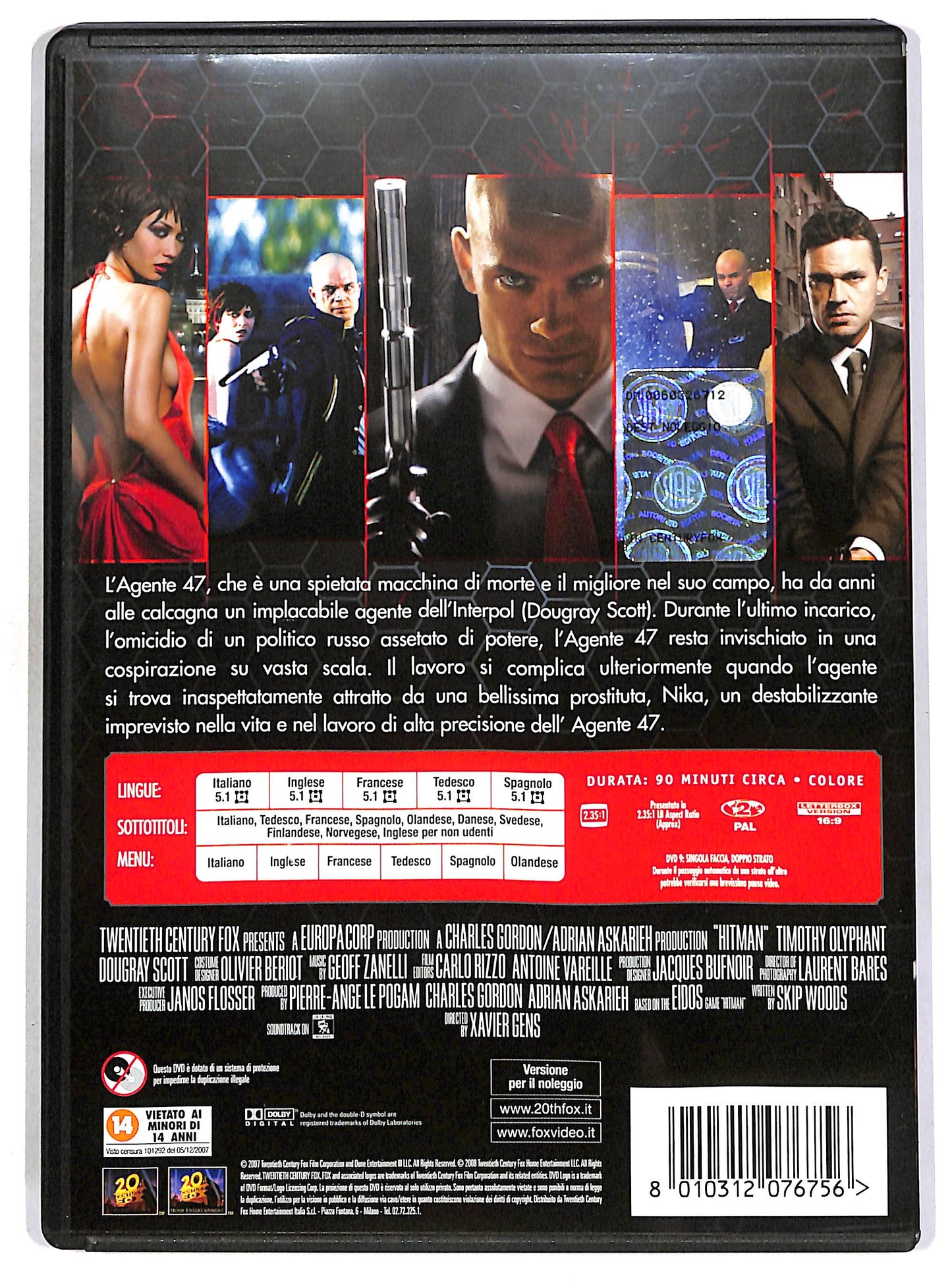 EBOND Hitman - L'assassino NOLEGGIO DVD D700705