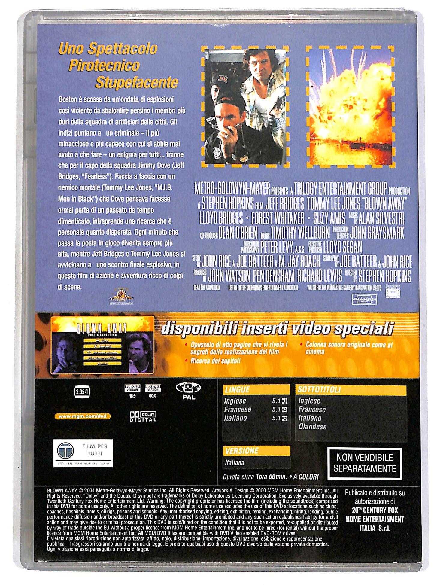 EBOND Blown Away - Follia esplosiva EDITORIALE DVD D700709