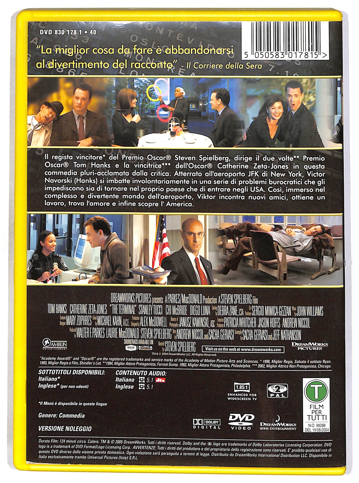 EBOND The Terminal NOLEGGIO DVD D700741