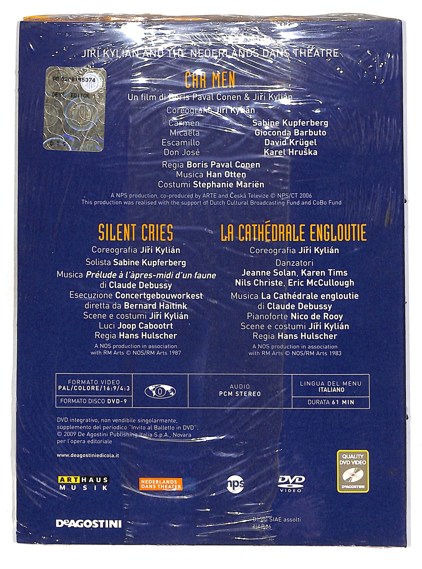 EBOND Invito al balletto 66 - Car Men EDITORIALE DIGIPACK DVD D700829
