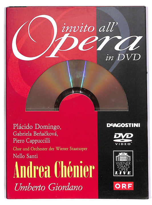 EBOND Invito all'Opera 23 - Andrea Chenier DIGIPACK EDITORIALE DVD D700847