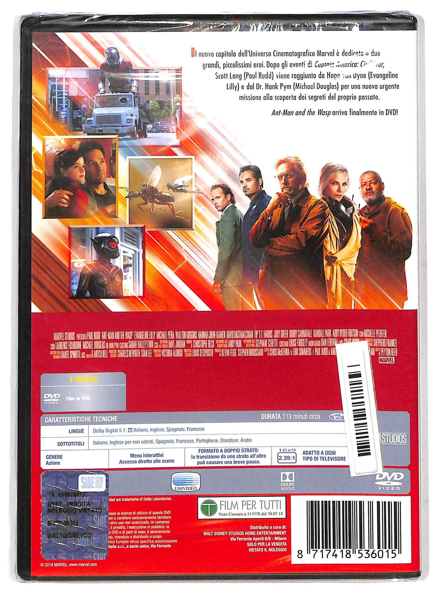 EBOND Ant-Man and the Wasp DVD D701202