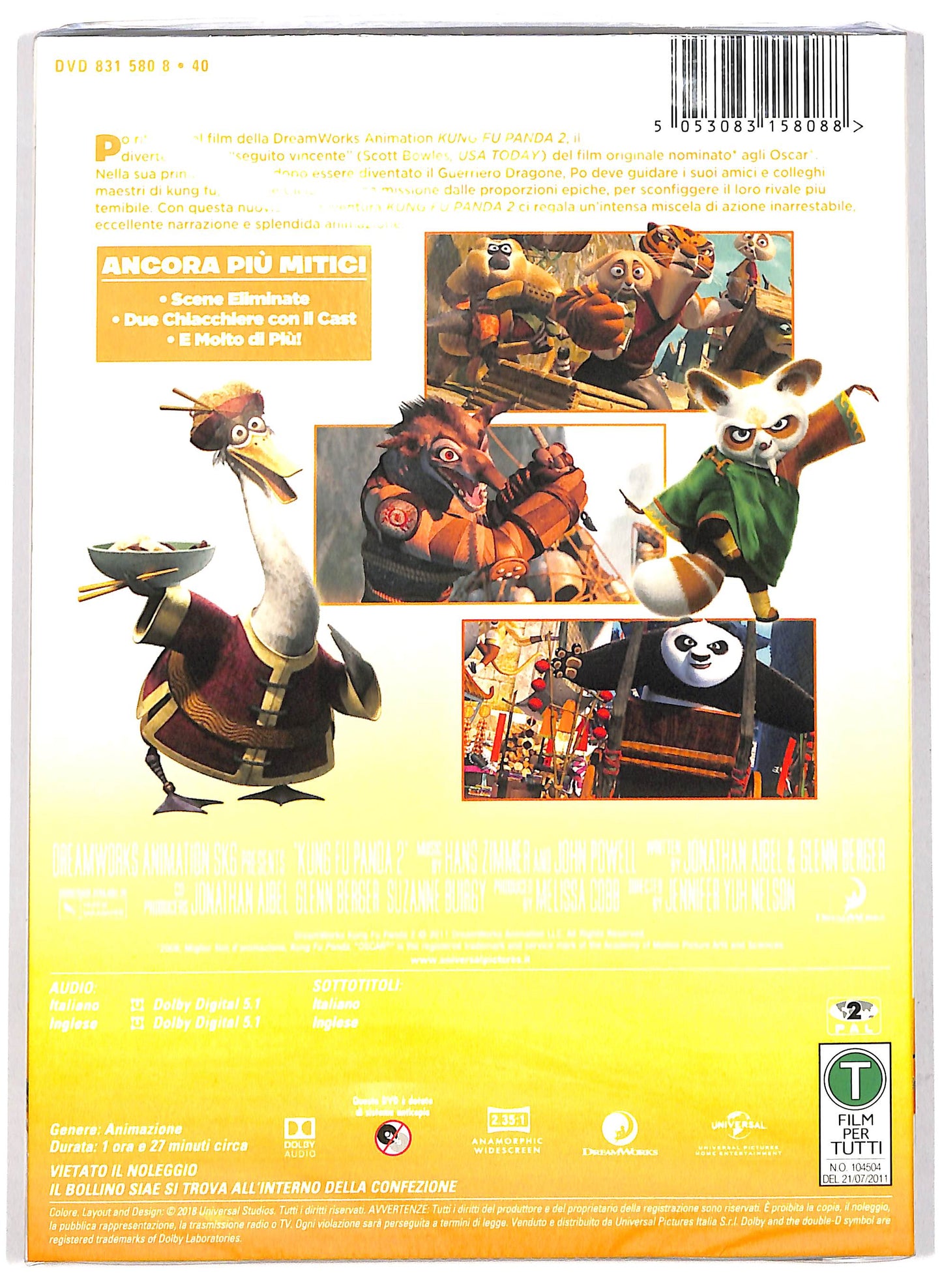 EBOND Kung Fu Panda 2 DVD D701308