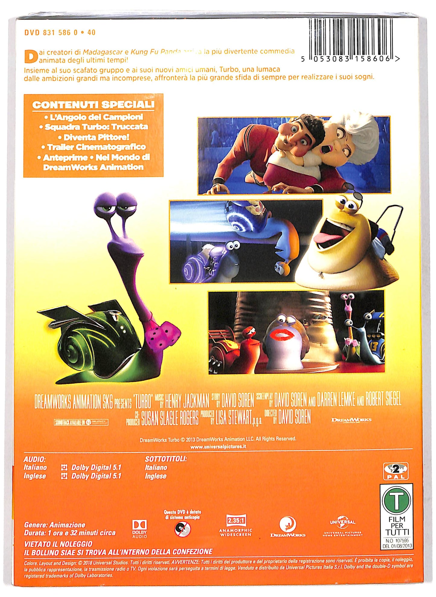 EBOND Turbo Slipcase  DVD D701309