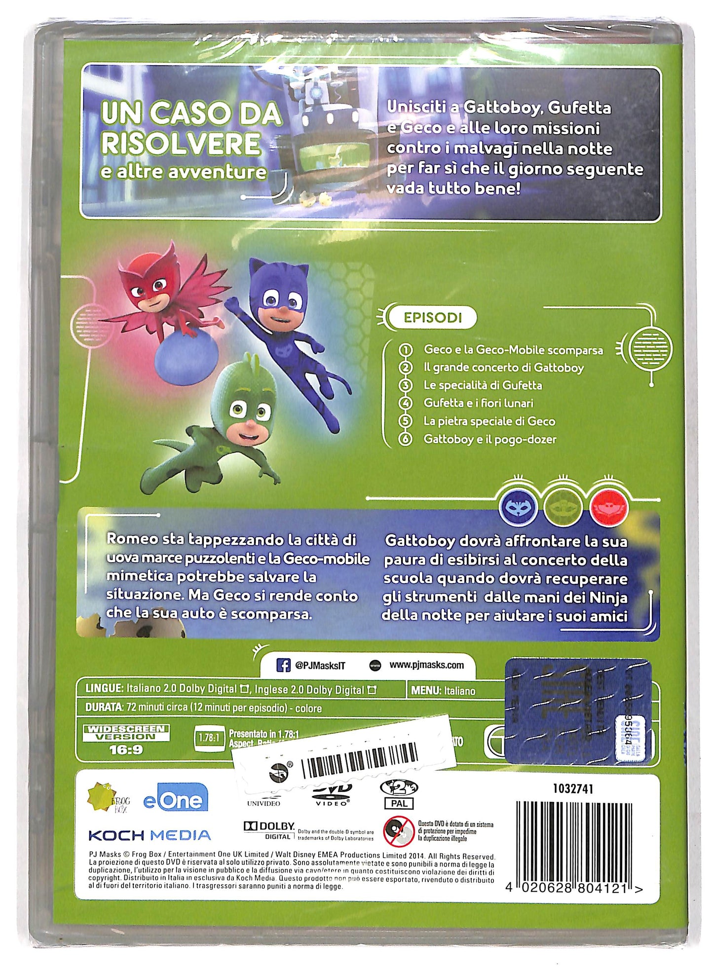 EBOND Pjmasks - Superpigiamini Un caso da risolvere  DVD D701329