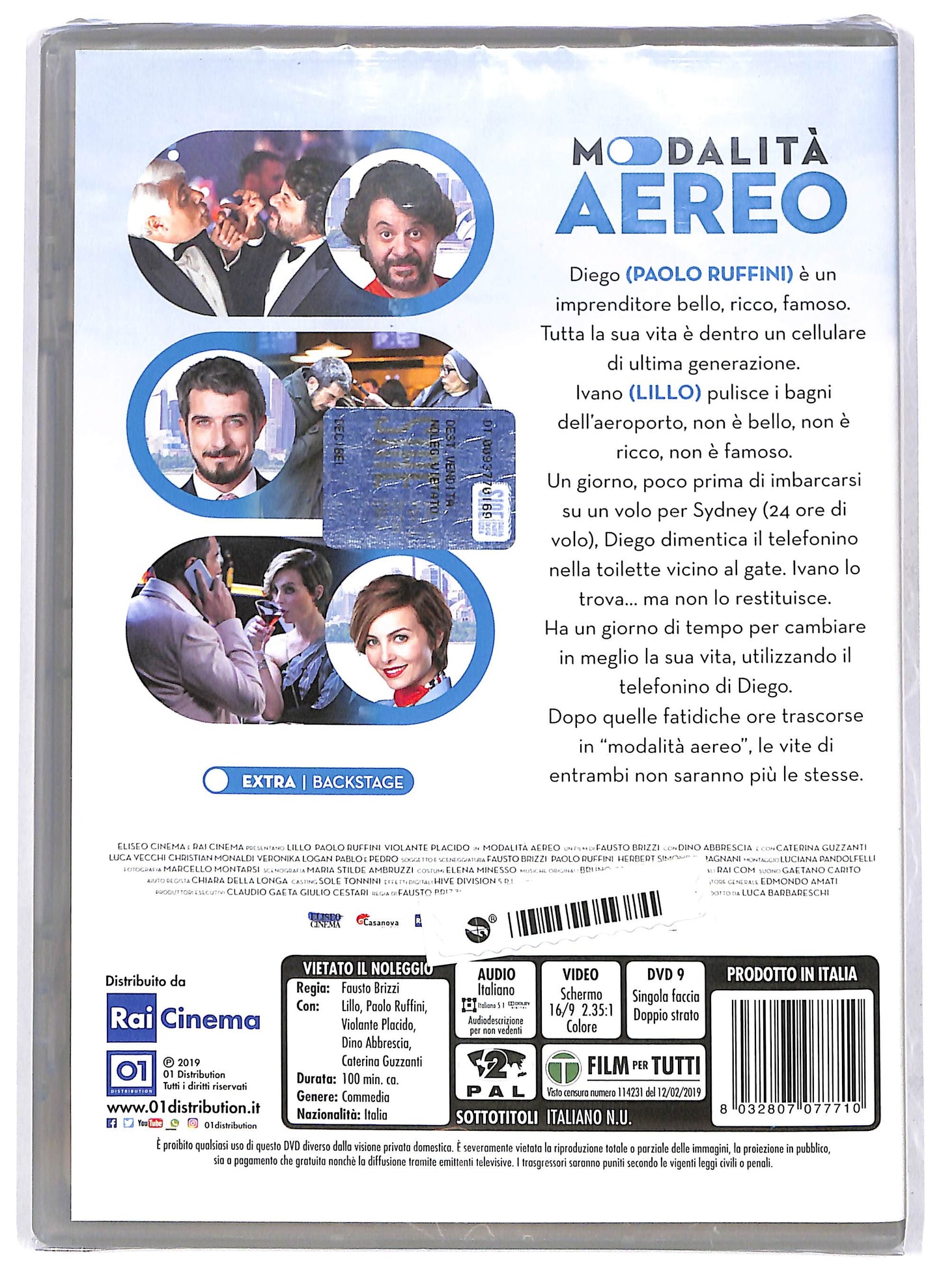 EBOND Modalita aereo  DVD D701362