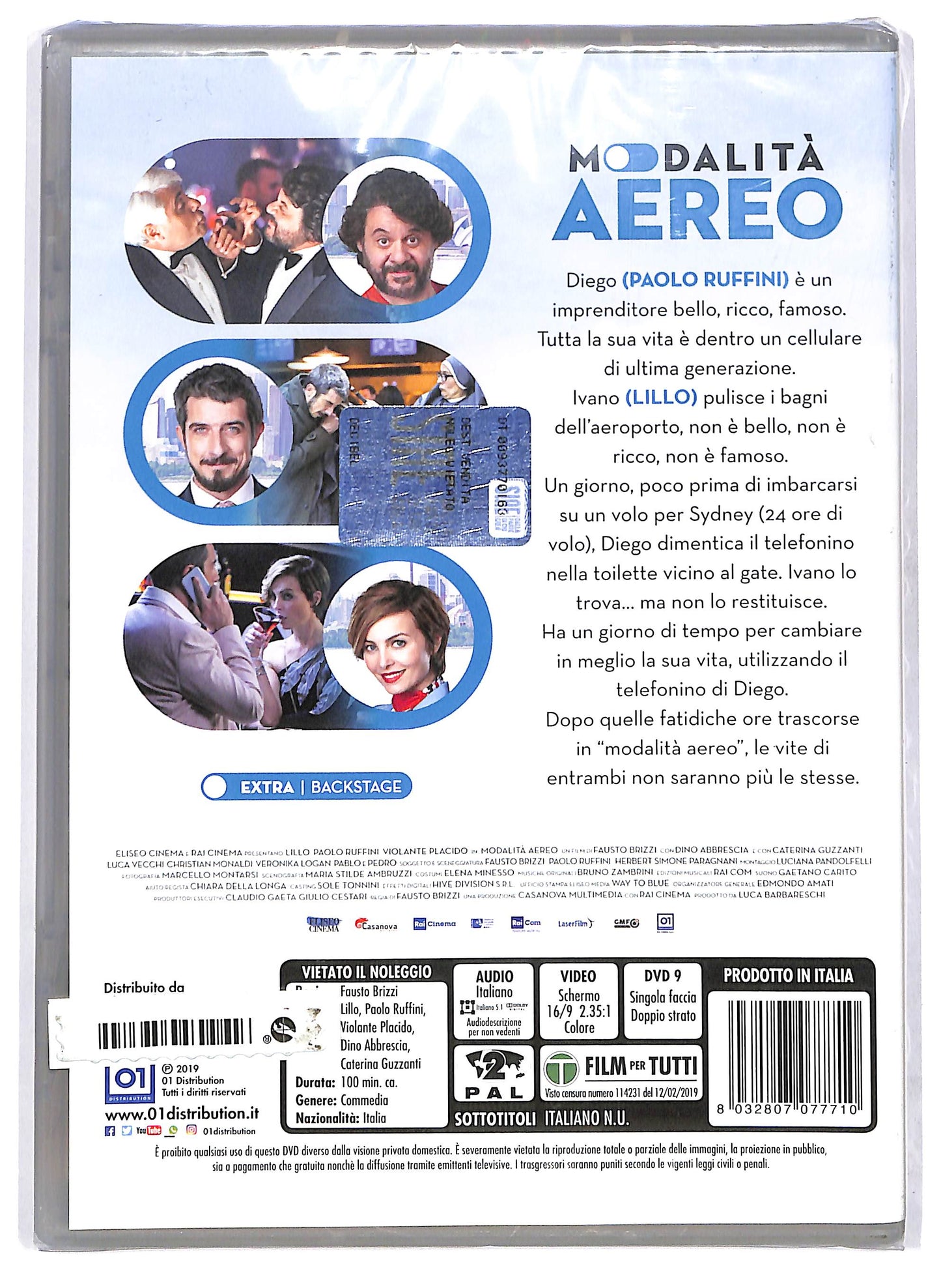 EBOND Modalita aereo DVD D701404