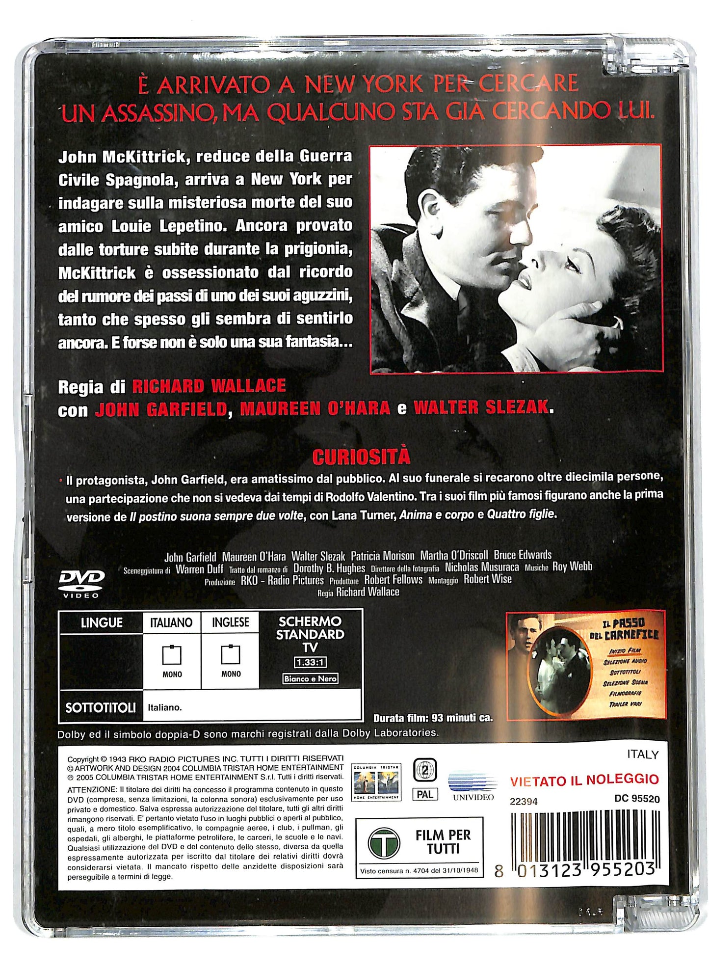 EBOND Il passo del carnefice SJB  DVD D701460