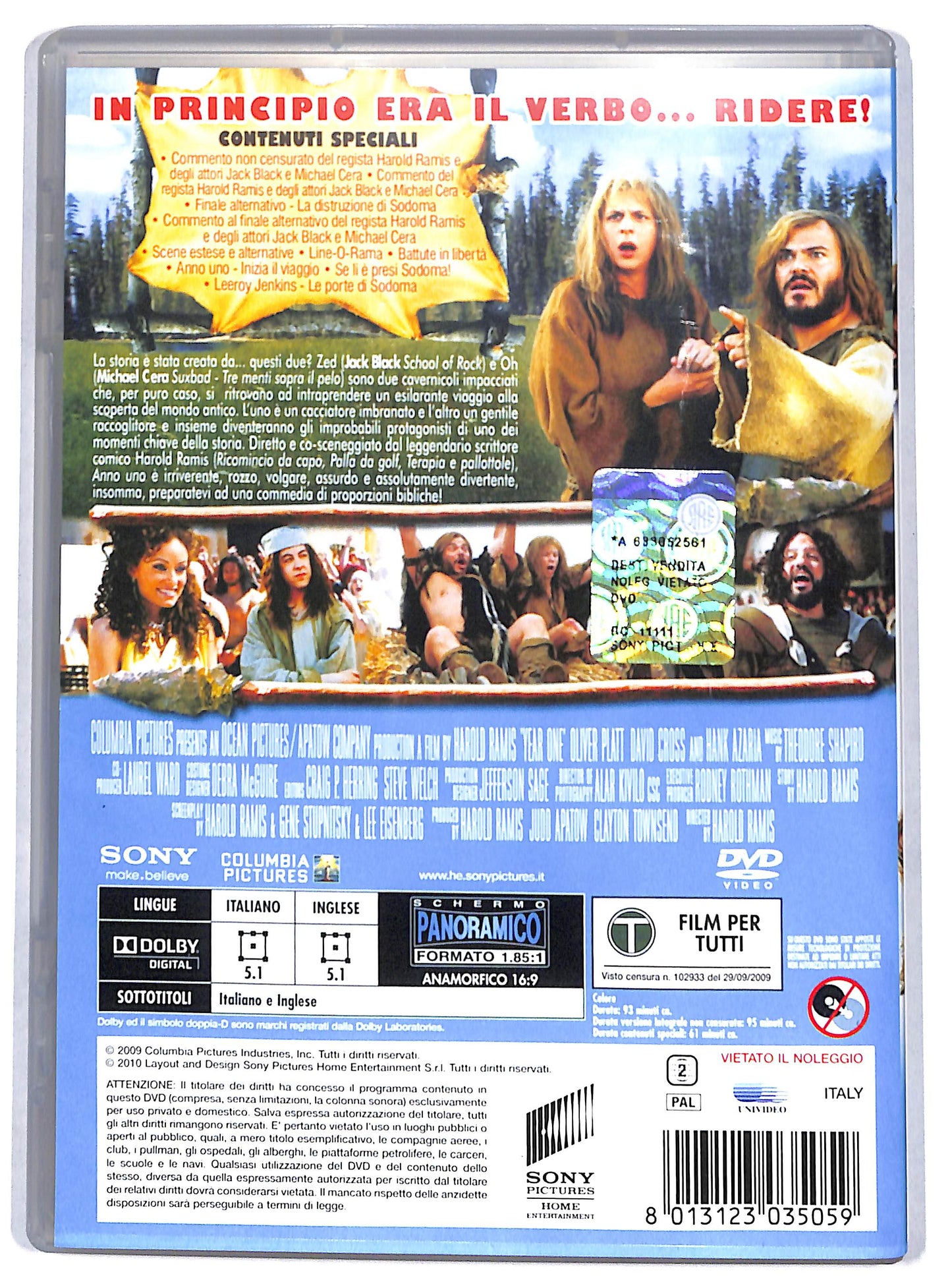 EBOND anno uno DVD D701502