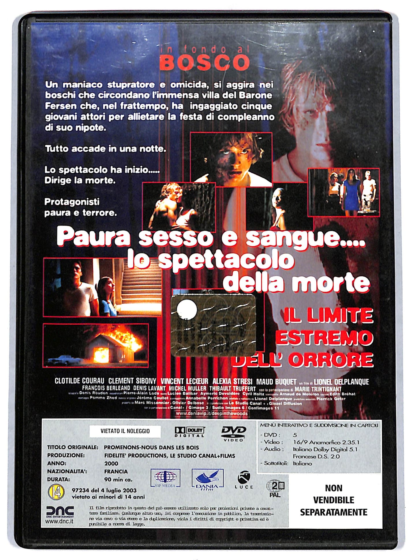 EBOND in fondo al bosco - deep in the woods EDITORIALE DVD D701523