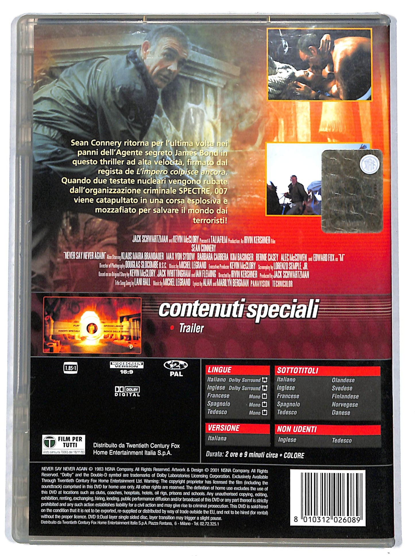 EBOND mai dire mai DVD D701624