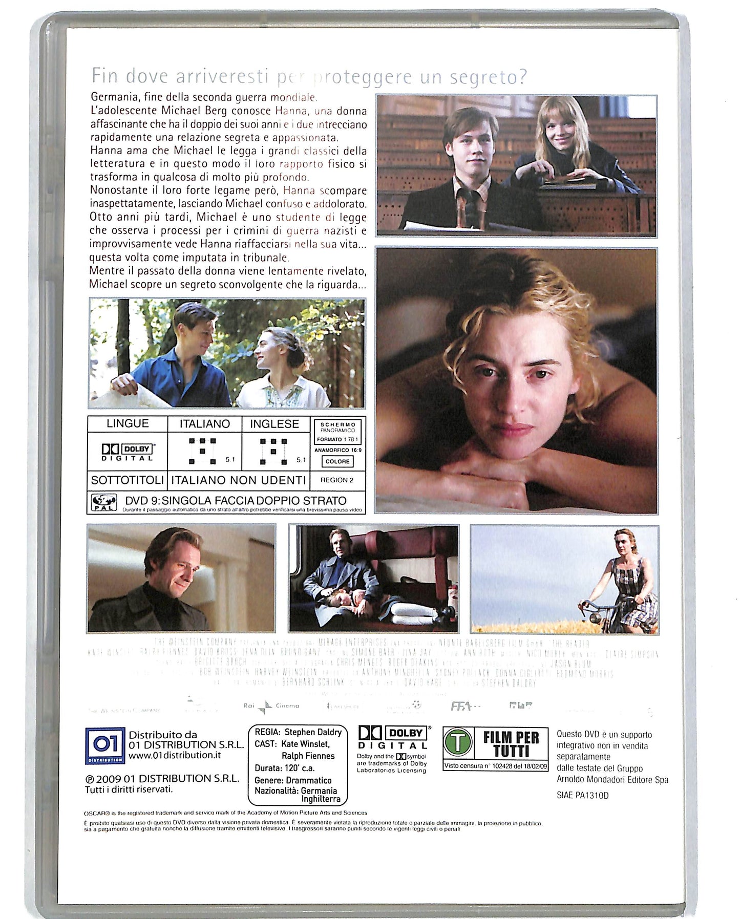 EBOND The Reader - A voce alta EDITORIALE DVD D701709