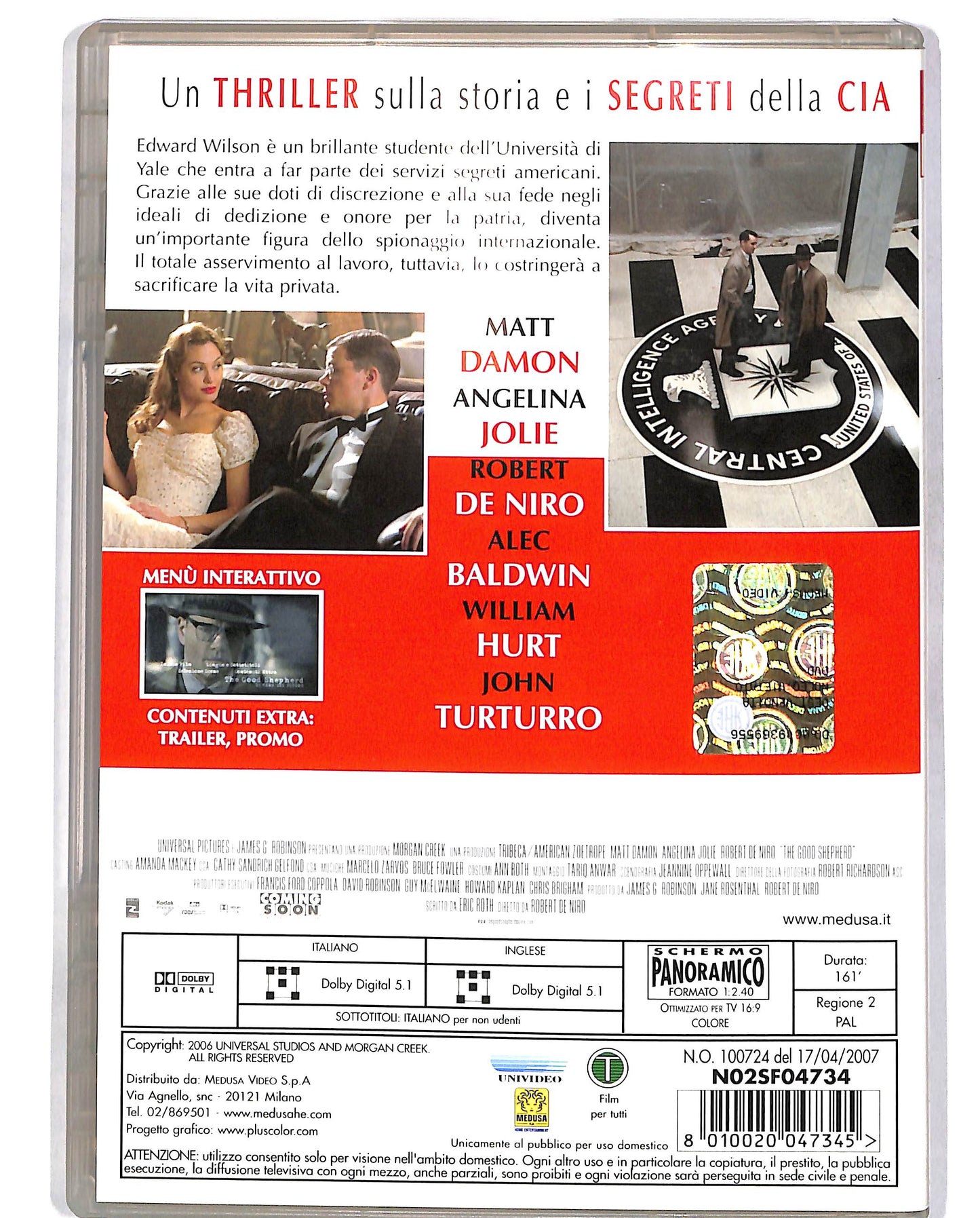 EBOND The good shepherd L'ombra del potere  DVD D701759