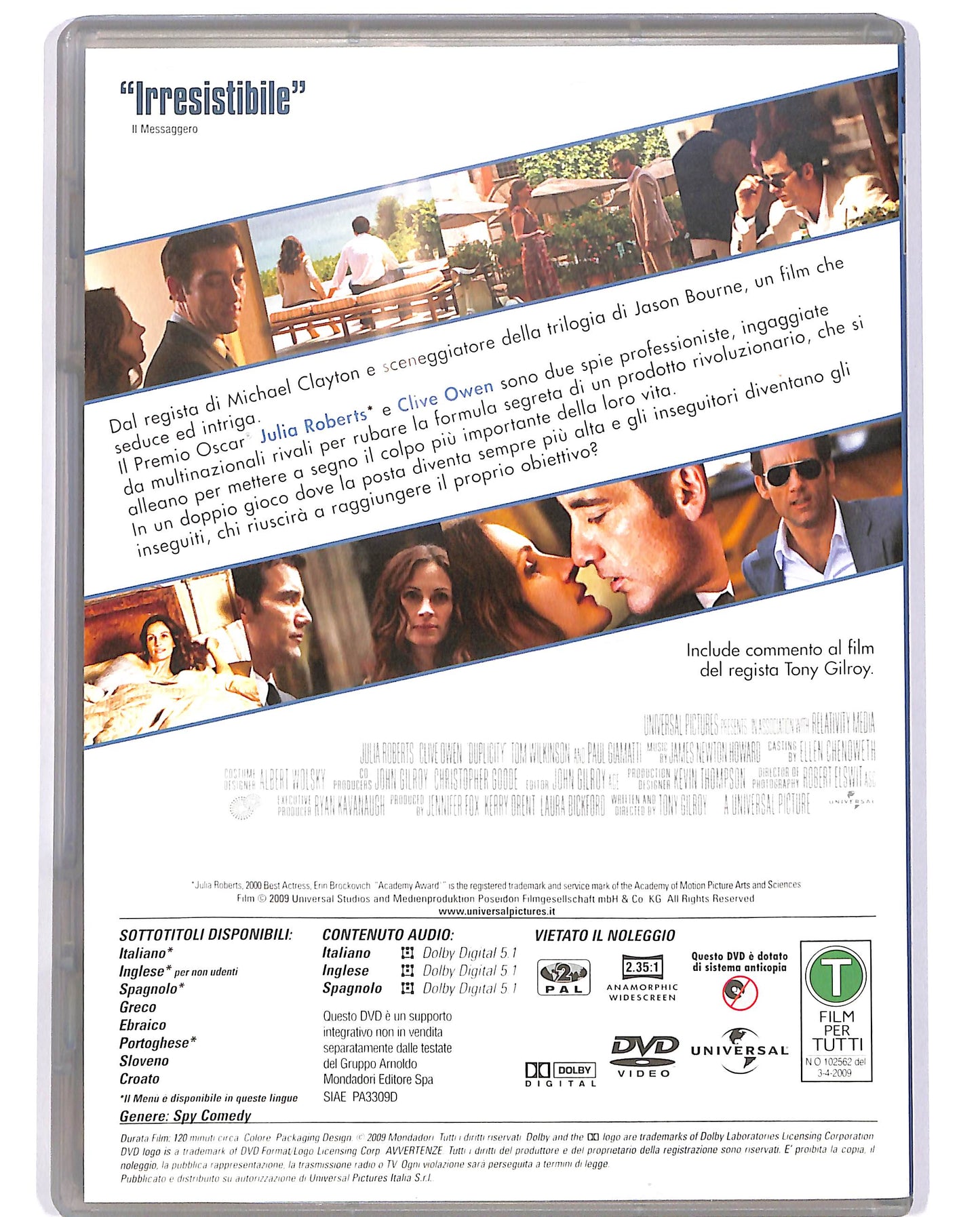 EBOND Duplicity EDITORIALE DVD D701823