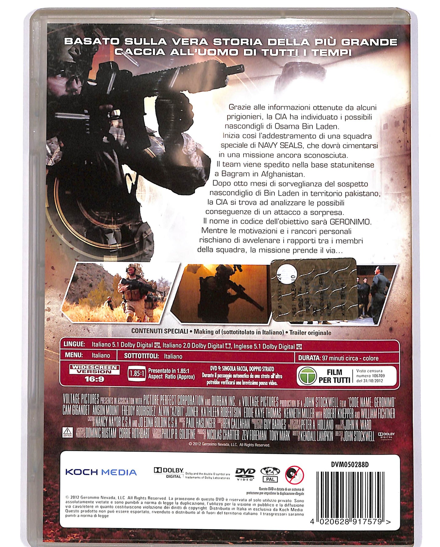 EBOND Code Name: Geronimo  DVD D701961