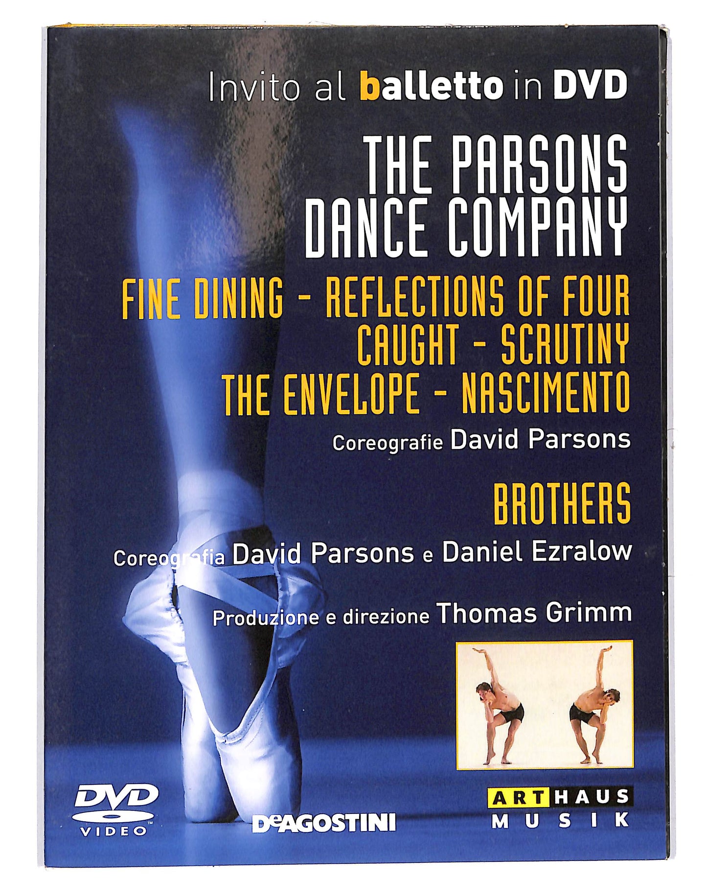 EBOND Invito al ballettoThe persons dance company Vol 48 EDITORIALE DVD D702048