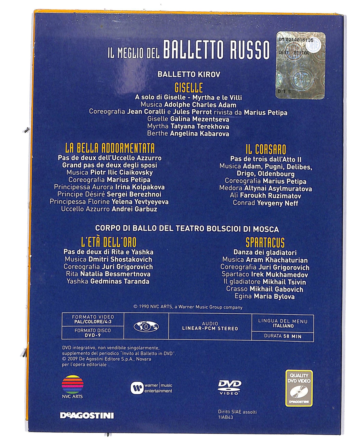 EBOND Invito al balletto Il meglio del balletto Russo Vol 43 EDITORIALE DVD D702050