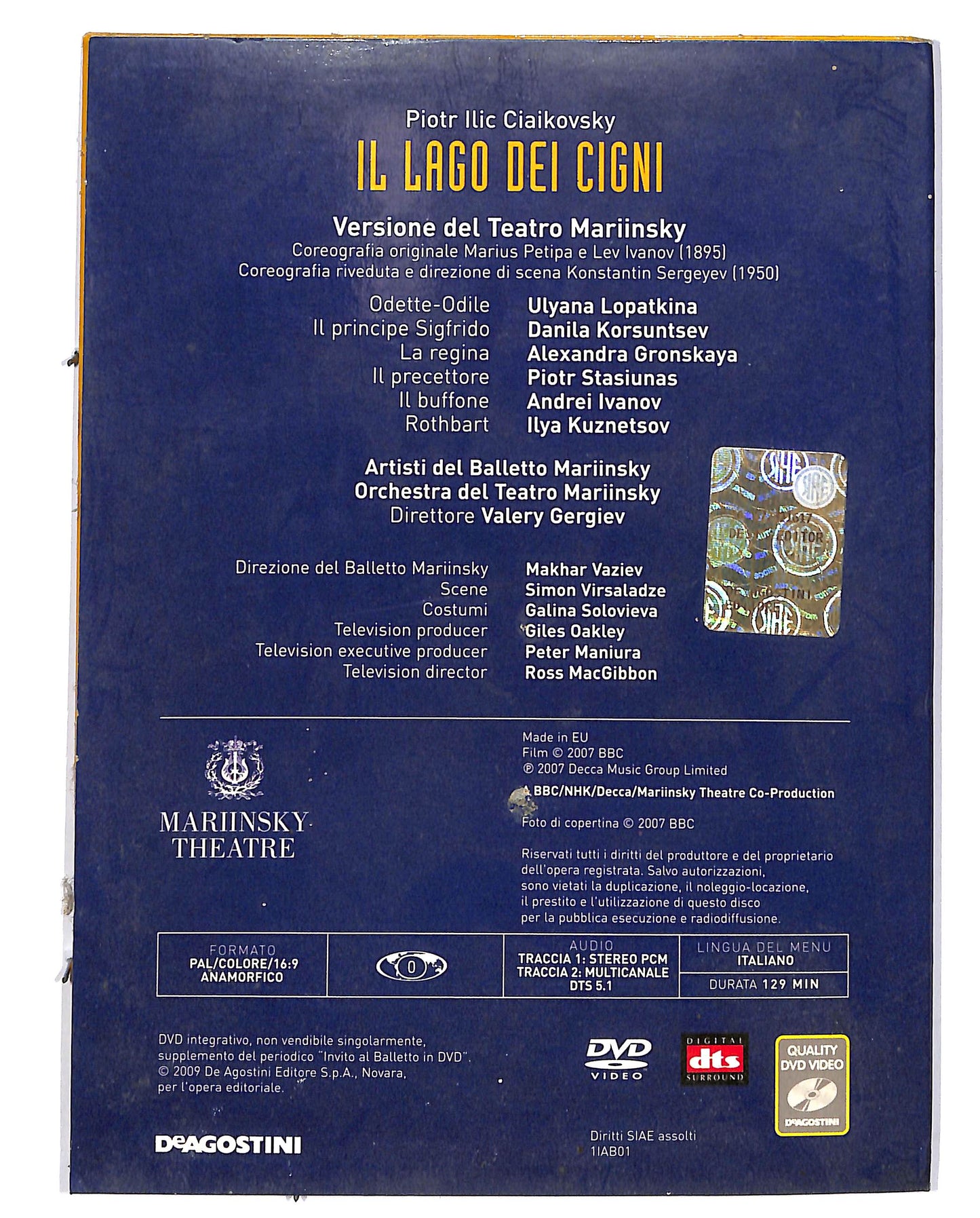 EBOND Invito al balletto Il lago dei cigni Vol 1 EDITORIALE DVD D702054