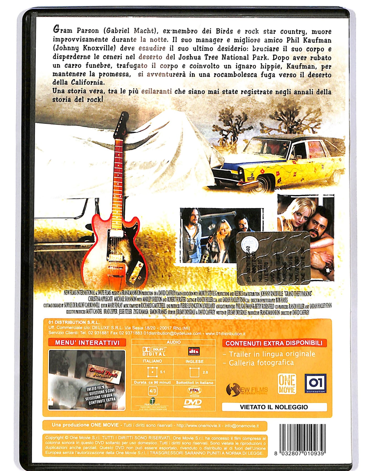 EBOND Grand Theft Parsons  DVD D702103