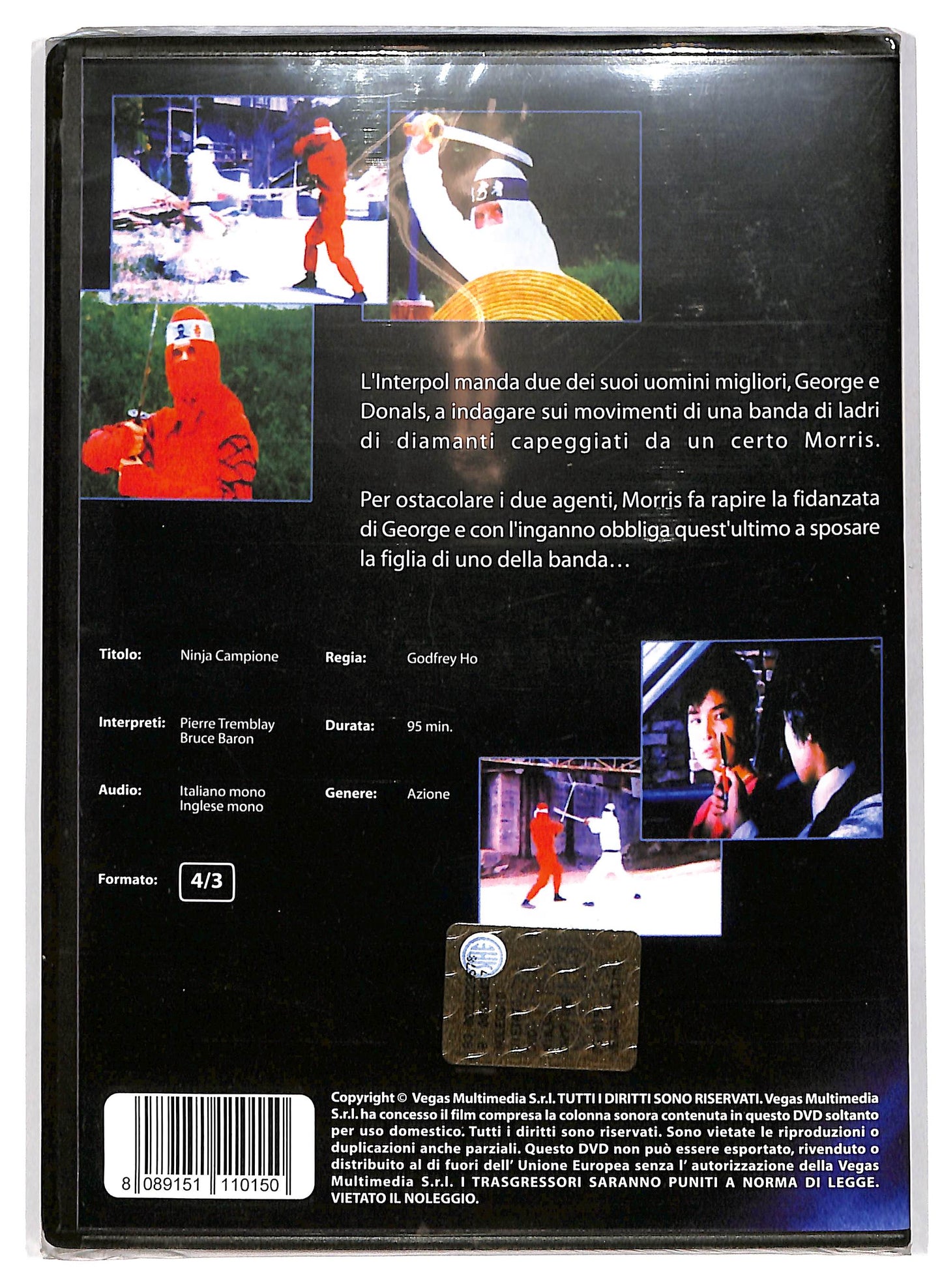 EBOND Ninja Campione  DVD D702448