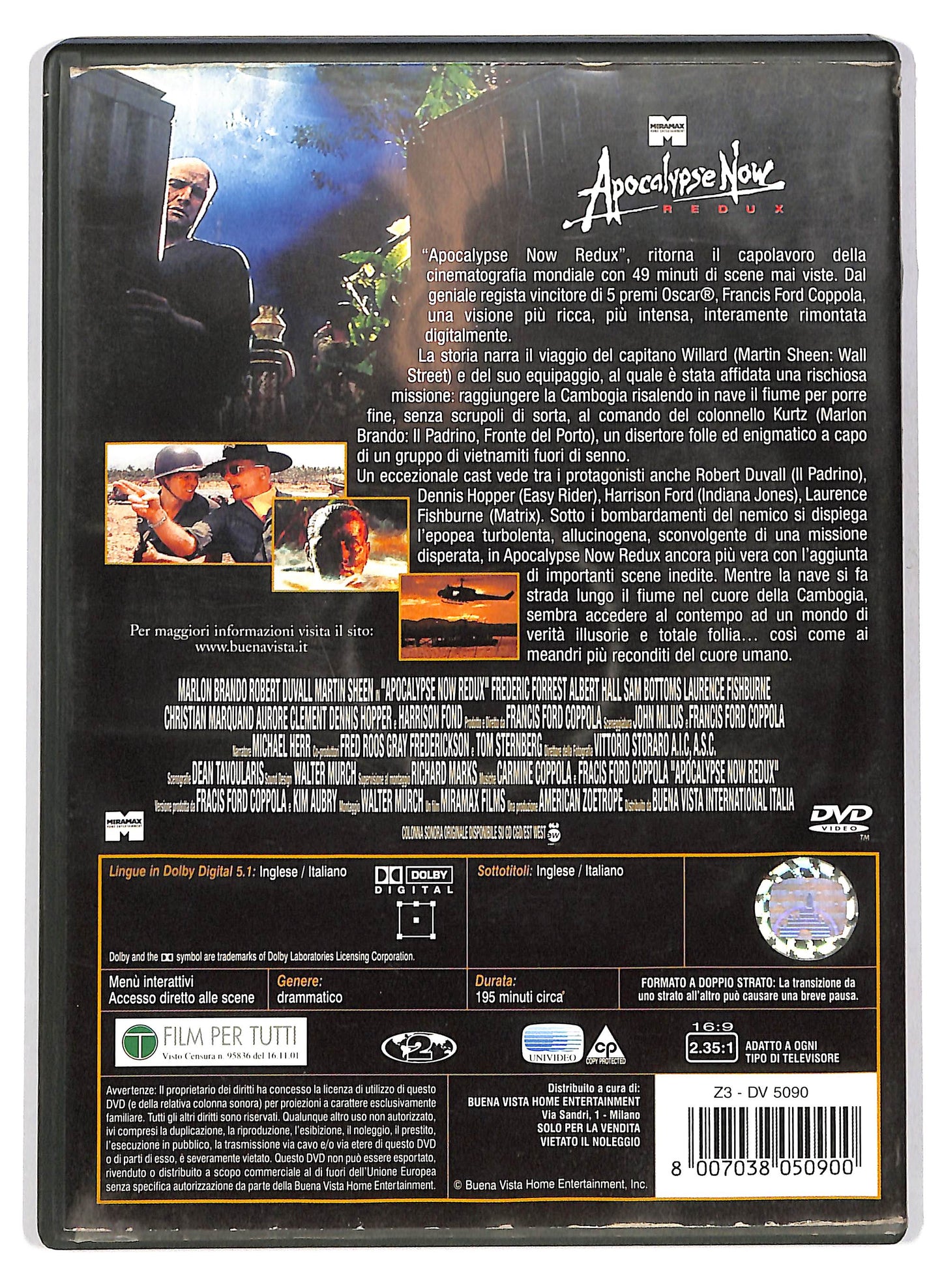 EBOND Apocalypse Now  DVD D702522