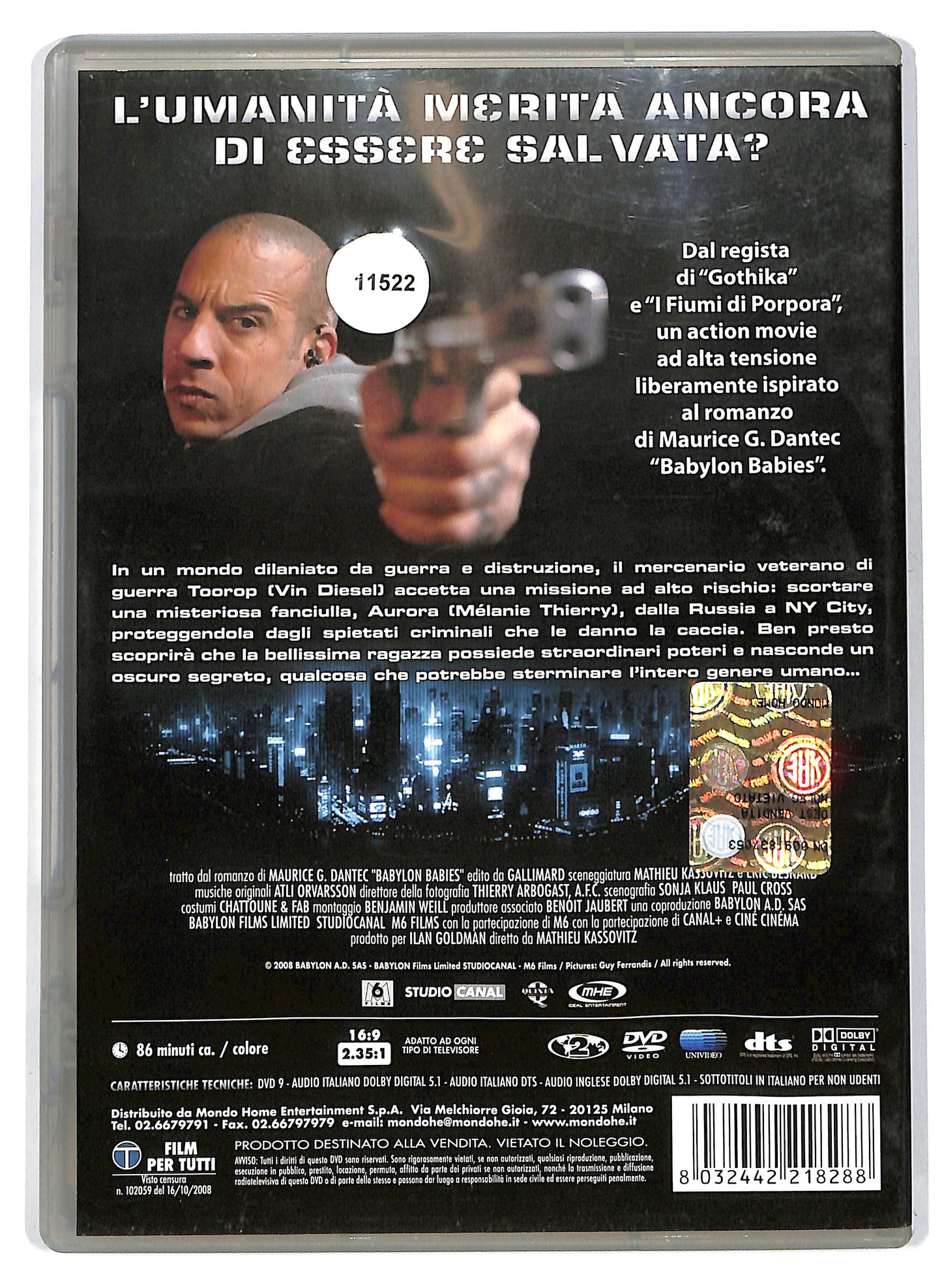 EBOND Babylon A.D.  NOLEGGIO DVD D702555