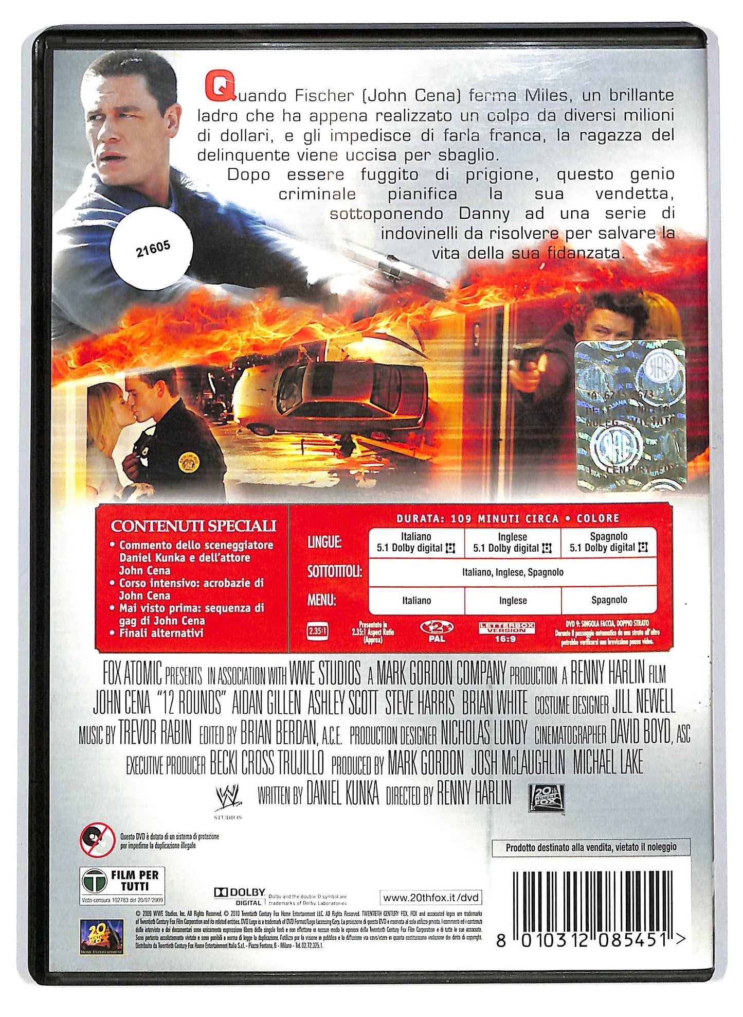 EBOND 12 round NOLEGGIO DVD D702556