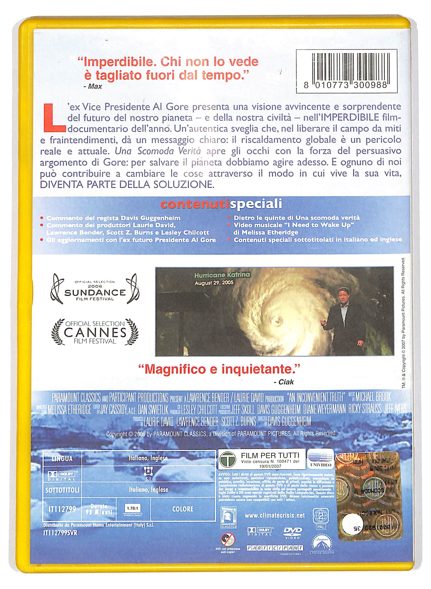 EBOND Una scomoda verita Noleggio DVD D702714