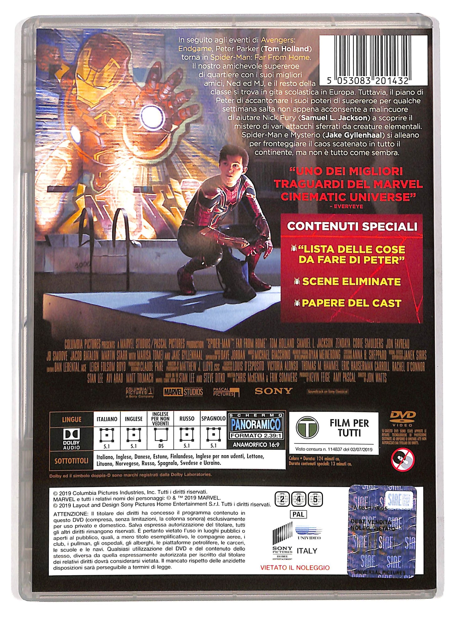 EBOND Spider-Man: Far from Home DVD D703029