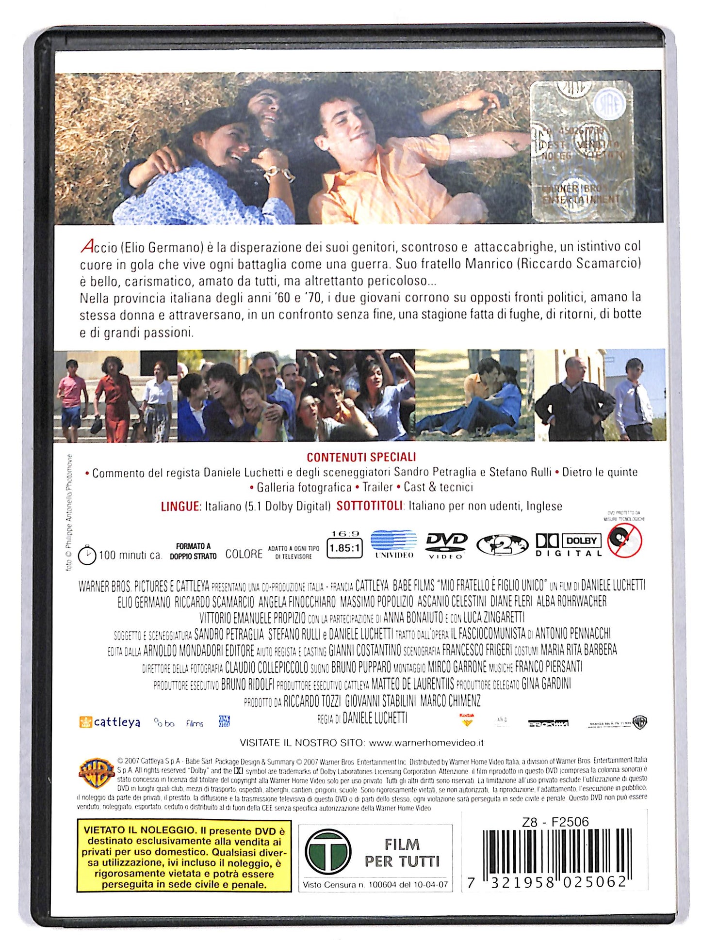 EBOND mio fratello e figlio unico DVD D703240