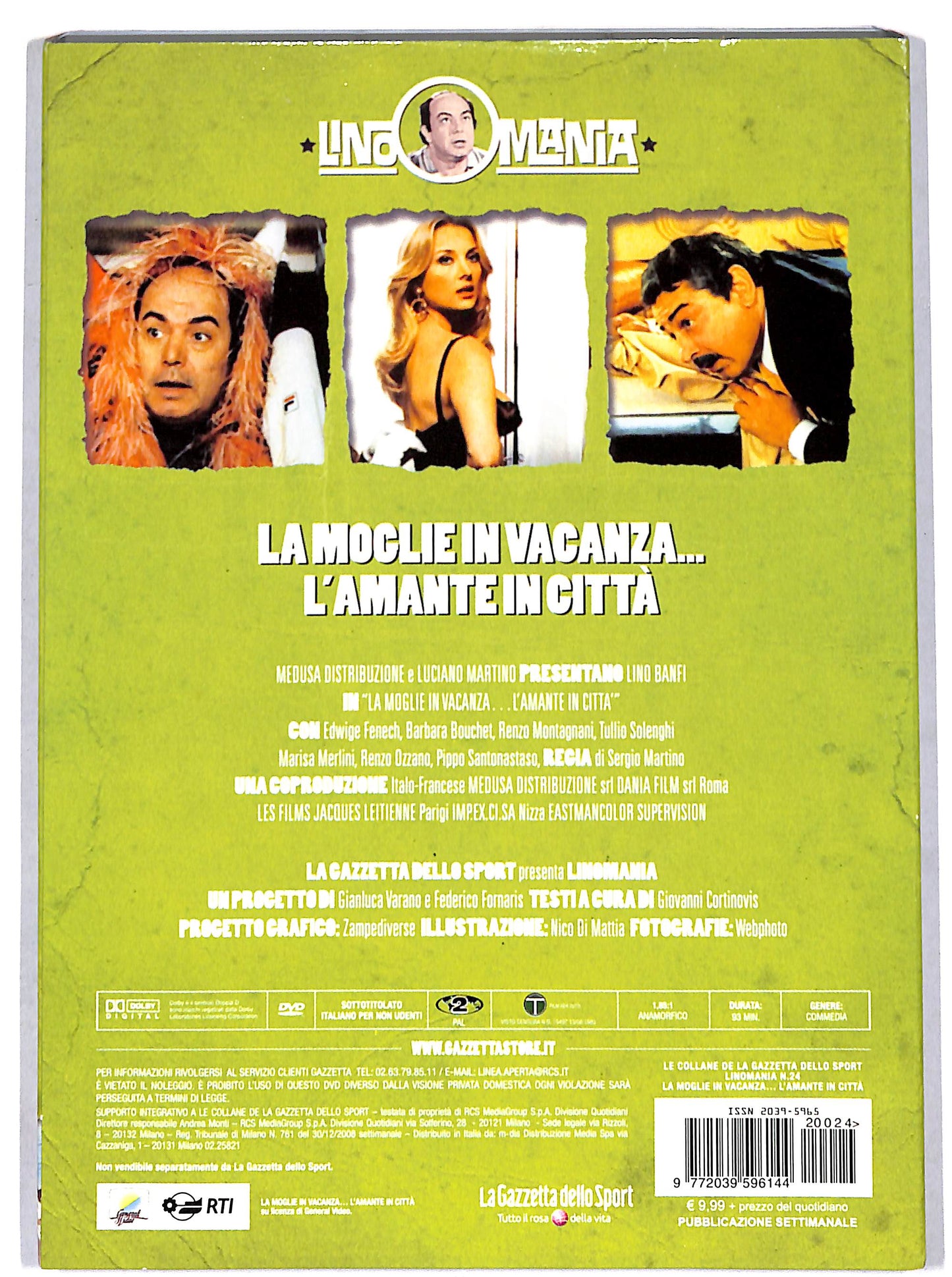 EBOND La moglie in vacanza... l'amante in citta  EDITORIALE DVD D703243