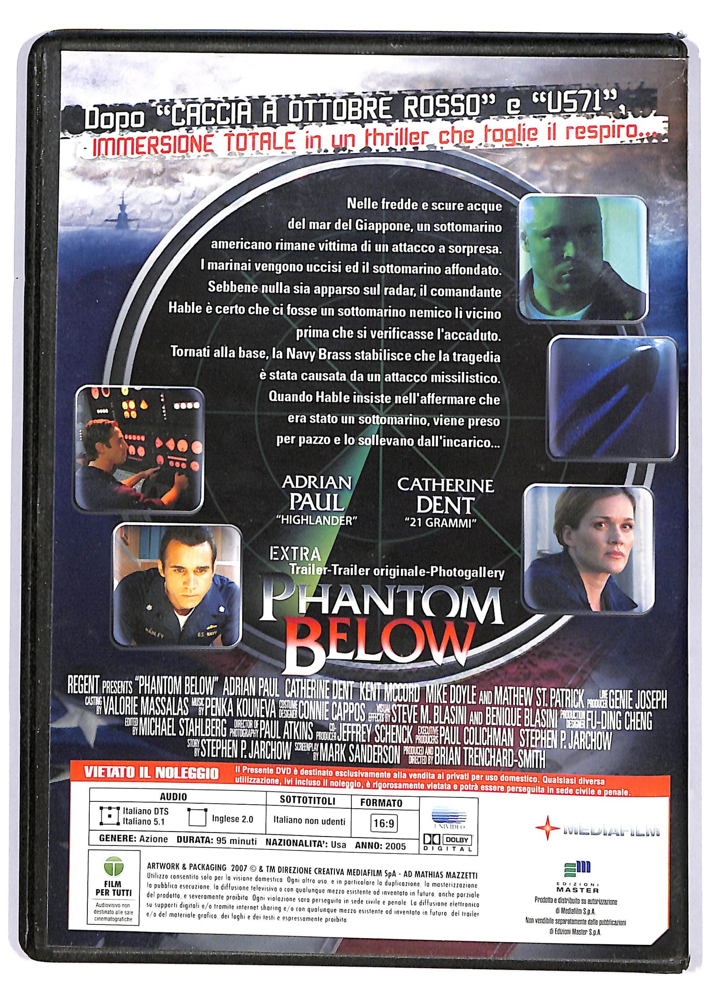EBOND Phantom Below  EDITORIALE DVD D703307