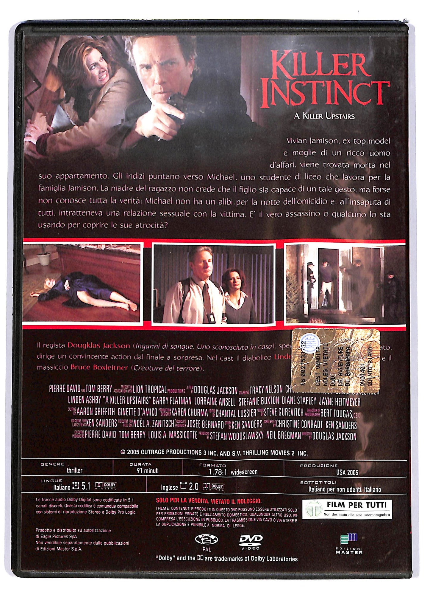EBOND Killer Instinct   EDITORIALE DVD D703339
