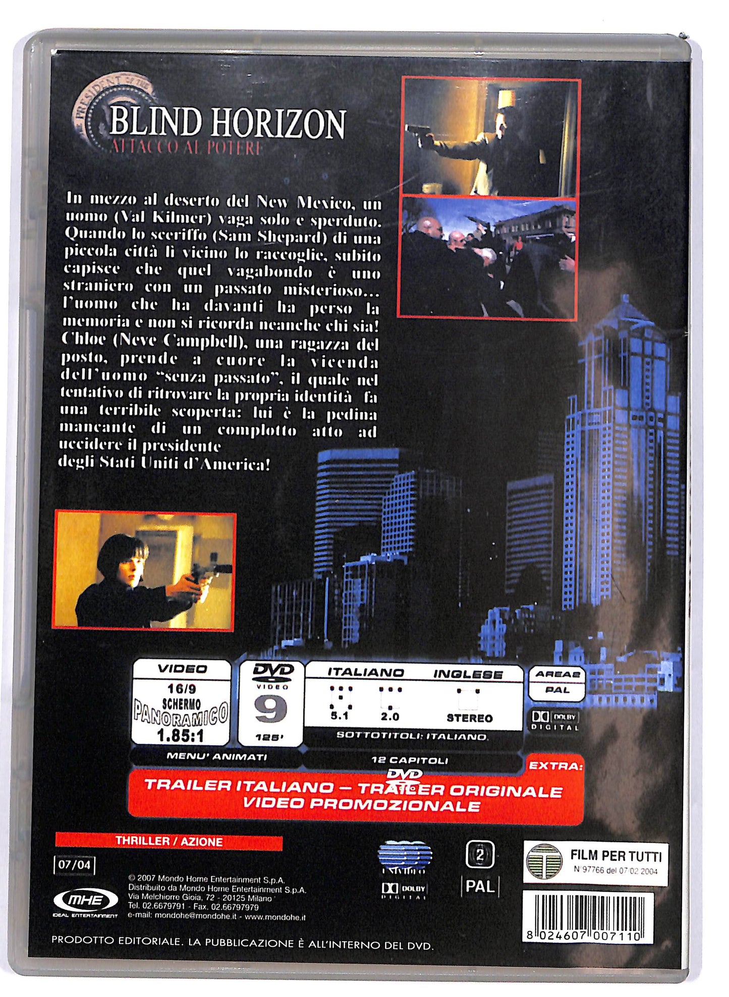 EBOND Blind Horizon - Attacco al potere EDITORIALE DVD D703347