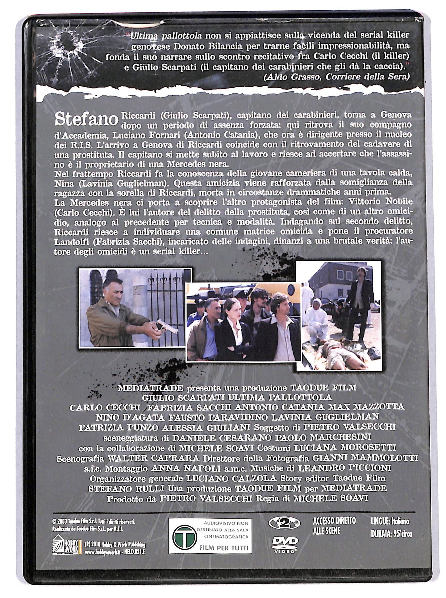 EBOND ultima pallottola - prima parte volume 21  EDITORIALE DVD D703944