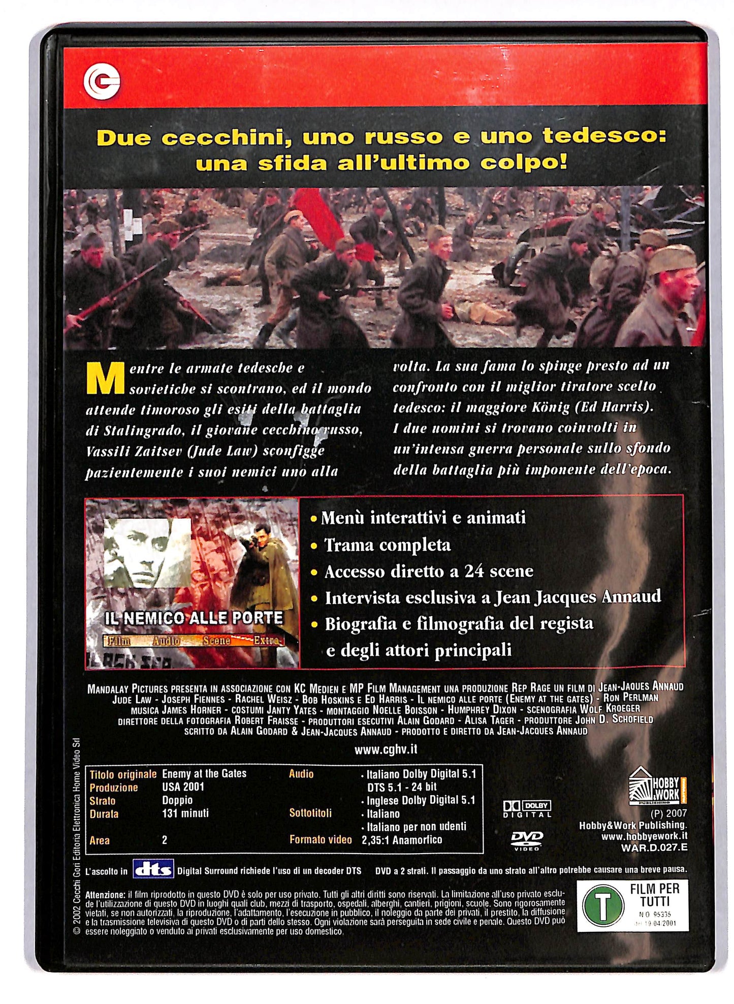 EBOND il nemico alle porte EDITORIALE DVD D704049