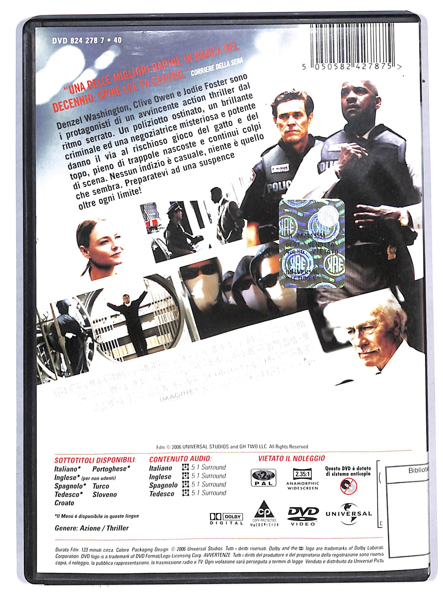 EBOND inside man DVD D704252