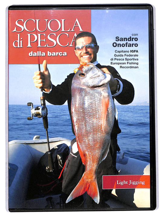 EBOND scuola di pesca dalla barca - light jigging  EDITORIALE DVD D704418