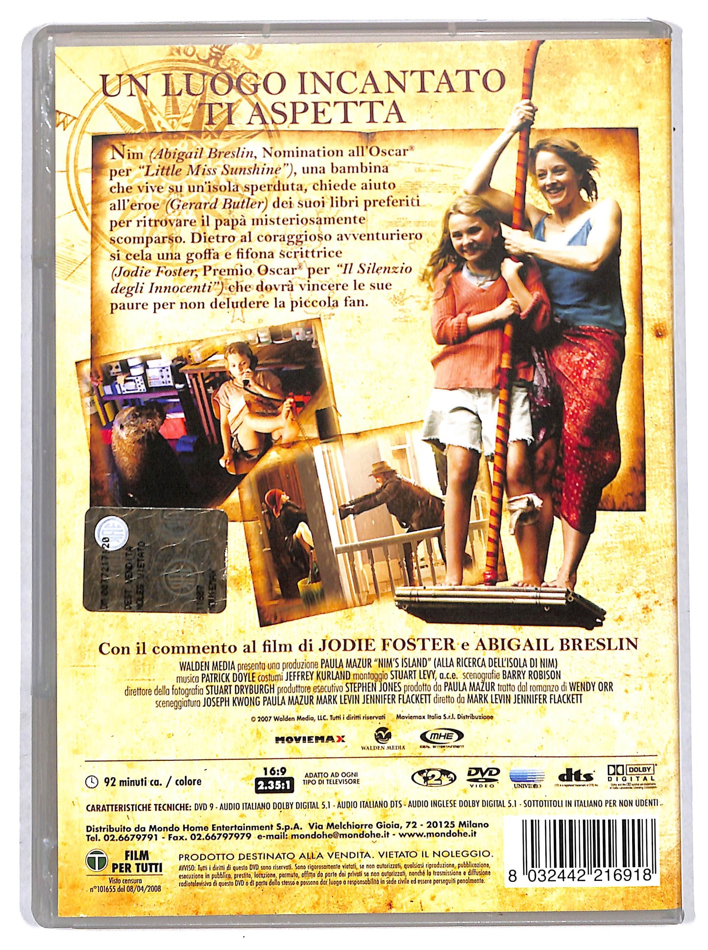 EBOND alla ricerca dell'isola di nim DVD D704443
