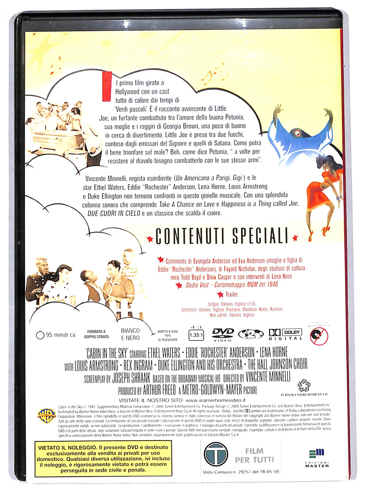 EBOND Due cuori in cielo  EDITORIALE DVD D704610