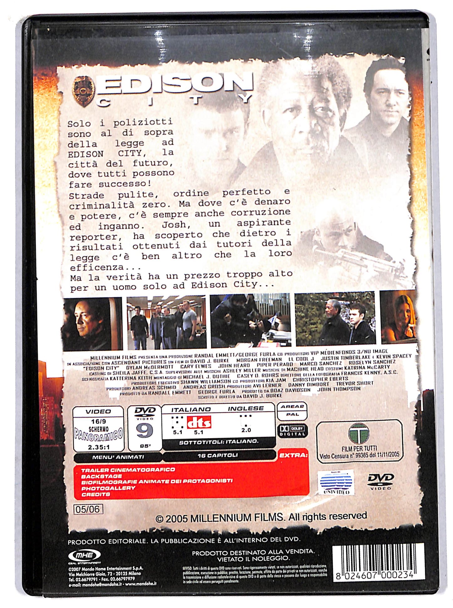 EBOND edison - city DVD D704656