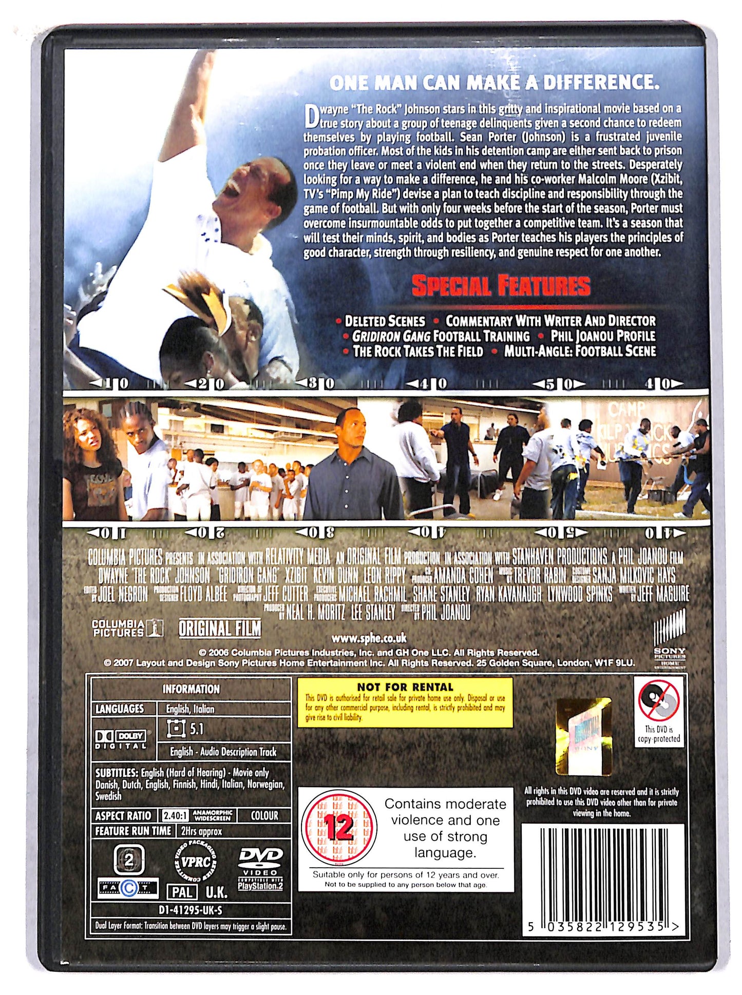 EBOND Gridiron Gang DVD D704825