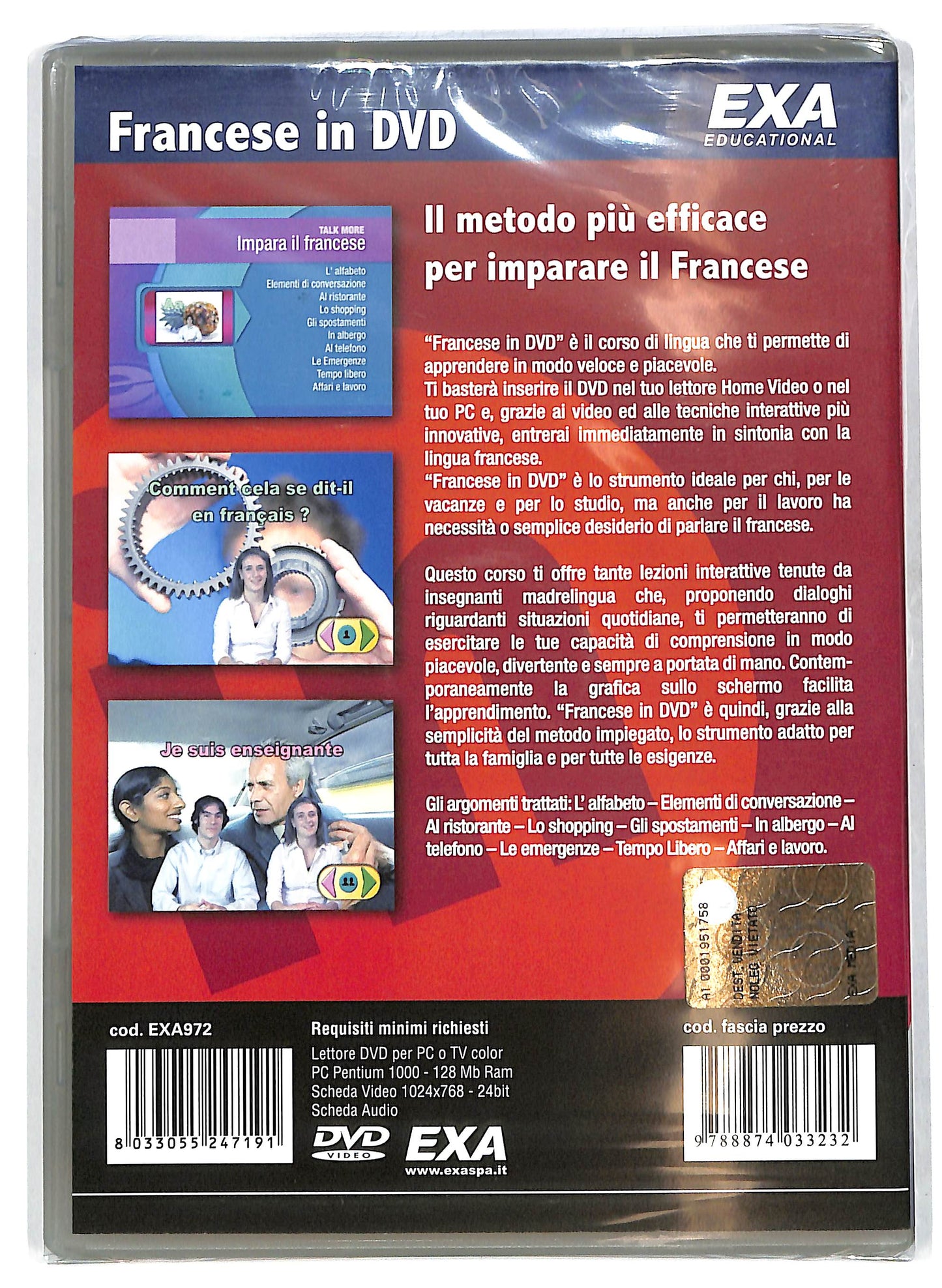 EBOND Francese in DVD EDITORIALE DVD D705115