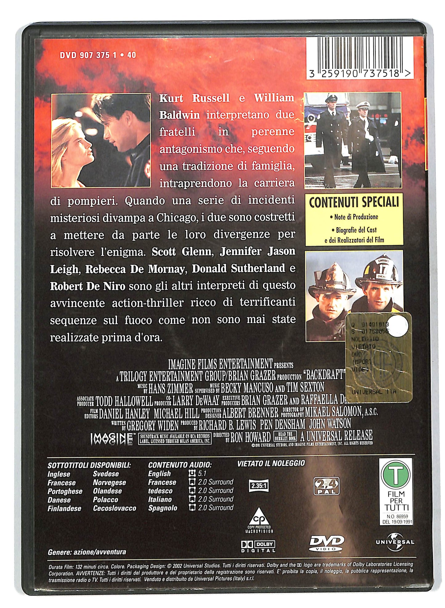 EBOND Fuoco assassino DVD D705126