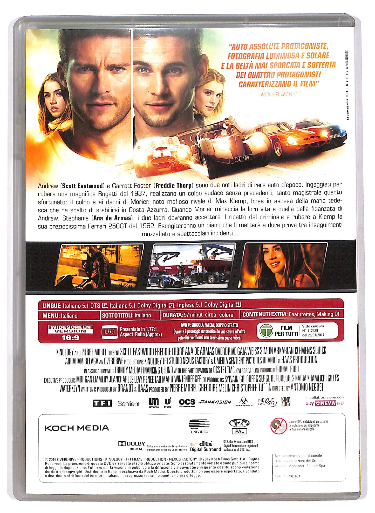 EBOND Overdrive EDITORIALE DVD D705216